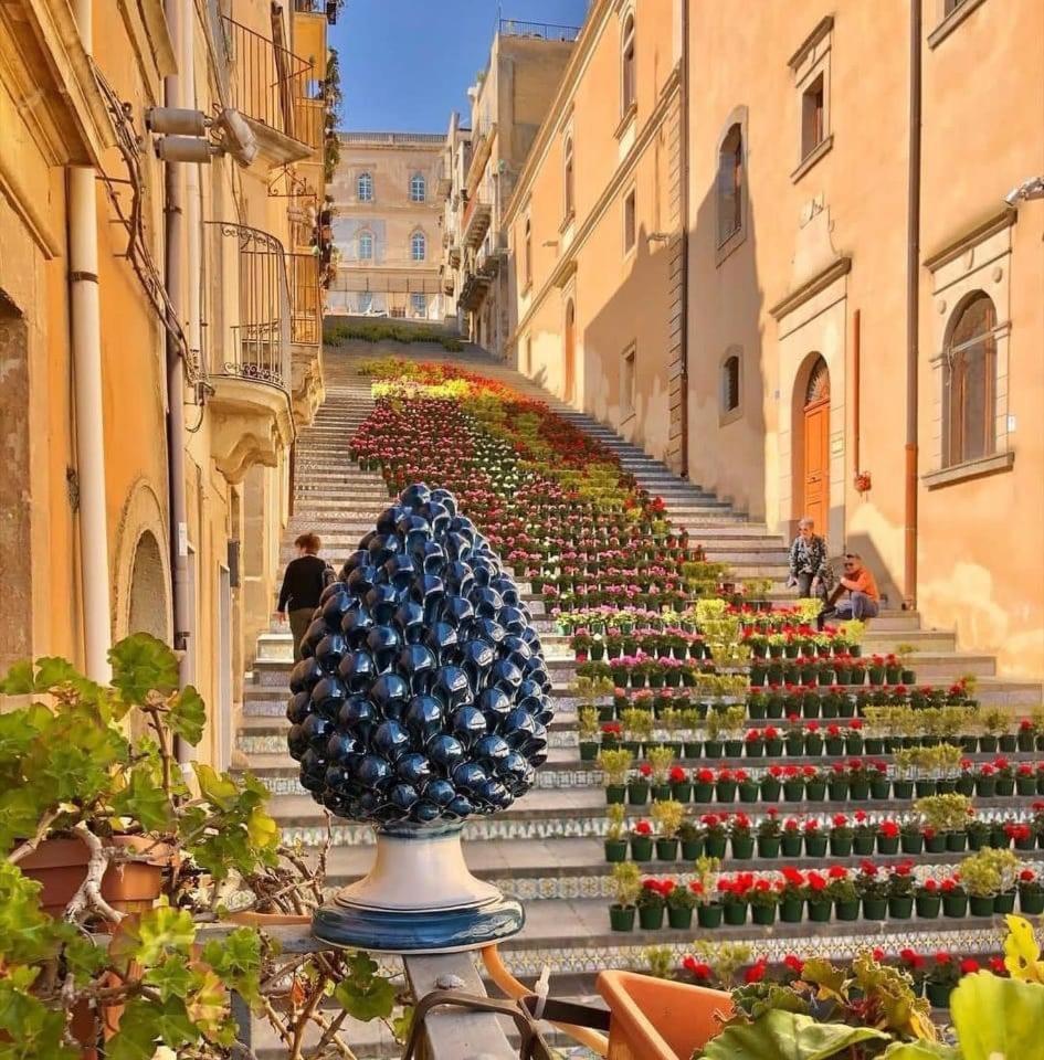 B&B Con Cucina La Ninfea Caltagirone Ngoại thất bức ảnh